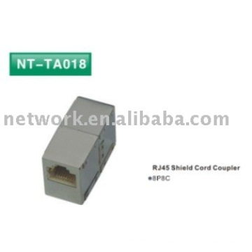 RJ45 Shield 8P8C cord Coupler